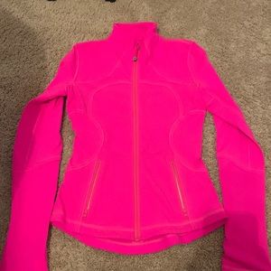 Lululemon pink jacket SZ 4